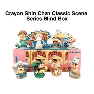 Crayon Shin Chan Classic Scene Series Blind Box Shin Chan Hand-Made Fashion Play Doll Peripheral Dol
