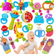 AZEN 18Pcs Baby Toys 6 to 12 Months, Baby Rattles 6-12 Months, Newborn Infant Toys 6-12 Month