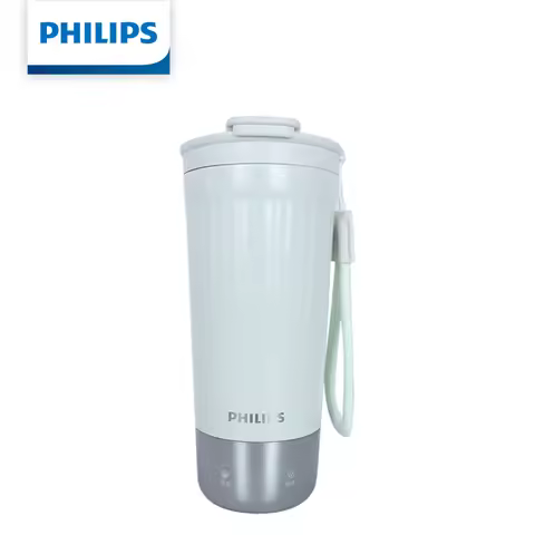 Philips GoZero Fashion Coffee Cup Style Electric Kettle 400ml Fast Heating Bottle with LED Temp Disp