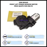 Hyundai Santa Fe CM 2007-2012 OEM Front Left Power Window Motor 82450-2B000