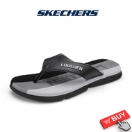 Skechers สเก็ตเชอร์ส รองเท้าผู้ชาย Men Discovery Shoes - 243257-BBK NEW Mens Sports Sandals Sneakers