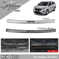 Vemart Perodua alza 2022 car rear bumper pad Protector bumper guard new alza facelift accessories