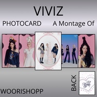 VIVIZ PHOTOCARD MONTAGE OF 2 CONTAINING 5 PCS KPOP CARDS UNOFFICIAL EUMJI EUNHA SINB