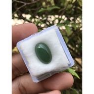 (New Arrival)o Genuine Jade 4.47 Carat Egg Shape After The Premium Good Quality Beautiful Color If Y