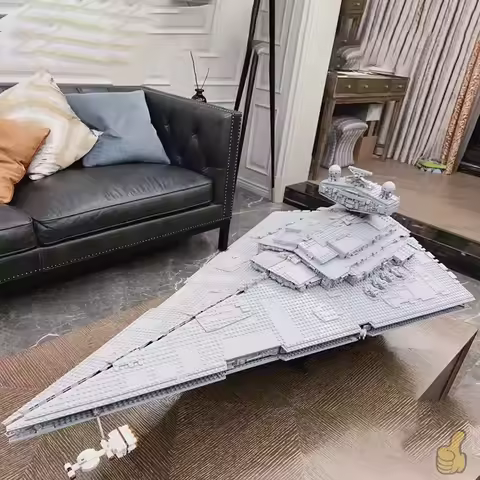 75252 4784PCS | UCS Imperial Destroyer Ultimate Spacecraft MOC | Building Blocks Christmas Party Gue