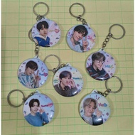 GANTUNGAN Freebies Kpop Round Keychain Round Keychain diameter 4.4cm ENHYPEN OT7 (Enhypen Keychain P