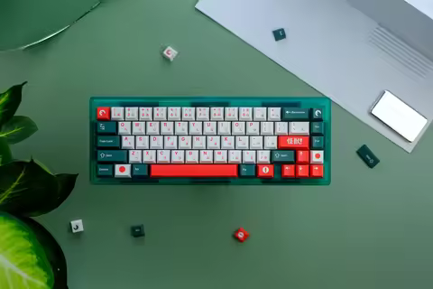 GMK KAIJU Keycaps, 129 KeysPBT Keycaps Cherry Profile DYE-SUB Personalized GMK Monsters Keycaps For