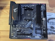 全套齊有保養 GIGABYTE B550M AORUS ELITE AX WIFI 。MB B550 主機板 motherboard 底板 主板 主機板 MATX DDR4 AMD RYZEN  AM