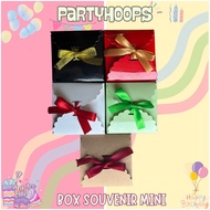 [1pcs] Lace Souvenir BOX Size 9x9x5 cm | Snack BOX | Thick Cake BOX | Mini Hampers BOX