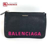 BALENCIAGA顏色logo手拿包