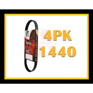 S2U Gaido Fan Belt Perodua Kembara 1.3 J100 Auto Air Cond Alternator Power Steering Belt 3PK640 4PK7