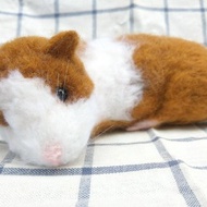 客製化禮物 羊毛氈 擬真 寵物 復刻 仿真寵物 豚鼠 天竺鼠 植毛款