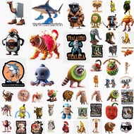 Italian brainrot meme stickers 90 different images/ sticker search meme italian brainrot