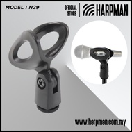 HARPMAN N29 UNIVERSAL ABS MICROPHONE MIC CLIP HOLDER FOR MICROPHONE MIC STAND