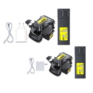 A3 One-Step Automatic High Fiber Optic Cleaver+U9 Fiber Thermal Stripper Optical Fiber Fusion Splice