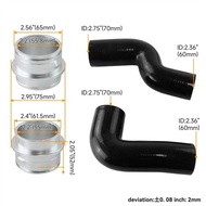 W GTI Golf GTI 2.0T MK5 MK6 Passat Audi TT A3 S3  2008-2013 Version 2 Silicon Intercooler Hoses--**