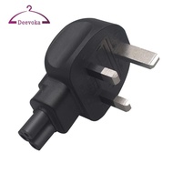 [deevoka] UK to IEC320 C5 Plug Adapter UK Plug Male to IEC320 C5 Female Plug for Digital