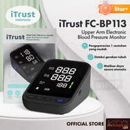 ITrust FC-BP113 Digital Tensimeter BP 113 Upper Arm Electronic Blood Pressure Monitor Automatic Bloo