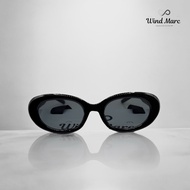 WindMarc Oval Y2K Vintage Polarized Lens UV400 Protection Small Face Frame Men Women Sunglasses Unis
