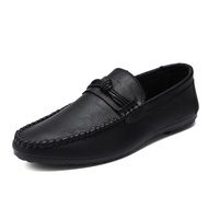 Men Shoes Men 2026 Korean Men Casual Leather Shoes Soft-Soled Guy Youth Shoes