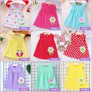 Baju Baby Girl Dress Baju Bayi Perempuan Clothing Princess 2-24 Months Gaun Newborn Pakaian Kanak2 B