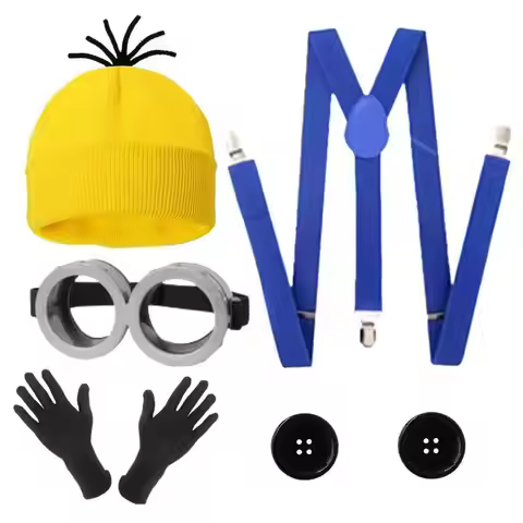 Ernie Inspired Adult and Youth Costume Set - Suitable for Halloween, Role Playing, Birthday Parties,