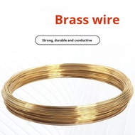 H62 Brass Wire Diameter 0.3-3MM High Precision Brass Wire/Copper Rod Pure Copper Round Wire Conducti