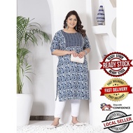 3XL - 6XL Indian Kurti with pants and dupatta Long Short Women Kurtis Kurta Tunic Top Blouse Plus Se