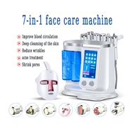 7 in 1 oxyjet Hydrodermabrasion H2 O2 RF ultrasound Skin Care Hydro Hydra Water Facial Machine With 