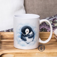 Cute Penguin Mug Cute Cartoon Cute Penguin Mug
