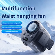 Clip fan universal ice fan usb interface hanging waist hanging neck refrigeration fan
