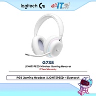 Logitech G735 LIGHTSPEED Wireless Gaming Headset RGB Bluetooth USB 7.1 Surround Sound Aurora