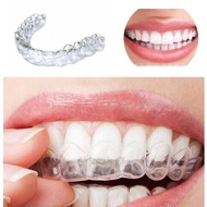2/4PCS Anti Snoring Bruxism Sleeping Mouth Guard Night  Mouth Tray Stop Teeth Grinding Sleep Aid Hea