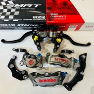 XMAX NVX NMAX RXZ Y15 Y16 LC135 RR150 ADV VARIO ORIGINAL BREMBO M3 K5 STYLEMA FRONT REAR P34 RED LOG