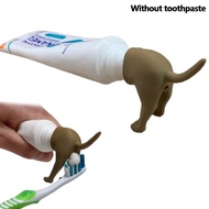 หมวกวางยาสีฟันสำหรับอุปกรณ์ในห้องน้ำมูลสุนัขหมวกยาสีฟันสุดสร้างสรรค์ที่บีบยาสีฟันเด็ก
