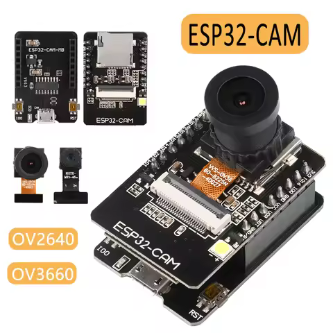 Micro USB Type-C ESP32-CAM WIFI Bluetooth Development Board with OV2640 OV3660 Camera Module CH340G 