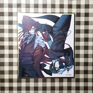 黑執事色紙 死神格雷爾＆賽巴斯 枢やな黒執事 Grell Sebastian kuroshitsuji Black Butler 日版