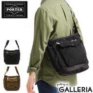 Yoshida Kaban Porter Shoulder Bag PORTER CRAG Crag SHOULDER BAG (S) Shoulder A5 Aging Cloth Black Khaki Nylon Cotton Men's Women's 540-19645