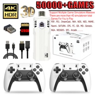 New X2L 40000+ Game  4K Game Player 3D HD Retro Video Game Console Wireless Controller TV  Emulator 