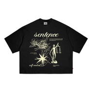 T-Shirt | Boxy Fit | Element Element | Black Black Black | Sentence.