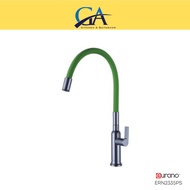 Eurano Acrobaleno Series Flexi Pillar Sink Tap - Green