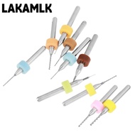 LAKAMLK 10pcs PCB Drill Bits Set, 0.1-1.0mm 1.1-2.0mm Tungsten Carbide Micro Drill Bits, Durable Spi