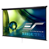 Manual Series, 92-INCH Pull Down Manual Projector Screen with AUTO LOCK, Movie Home Theater 8K / 4K 