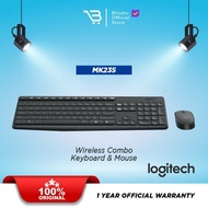 LOGITECH WIRELESS COMBO KEYBOAD + MOUSE MK235 / MK 235 NEW
