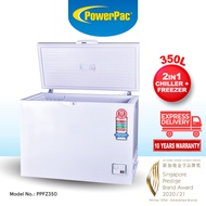 PowerPac Chest Freezer 350L CFC Free (PPFZ350)