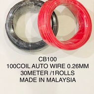 CB100 100COIL AUTO WIRE FOR UNIVERSAL VEHICLE & TRUCK