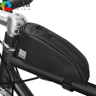 ORIEN Bike Frame Bag, Reflective Waterproof Bike Top Tube Bag, Portable 600D Polyester Triangle 0.3L
