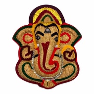 Wood Vetiver Vinayagar(9 Inch)|Vinayakar|Vetiver Root/Khus Root Ganapathy/Ramacham Root/Lavancha Roo