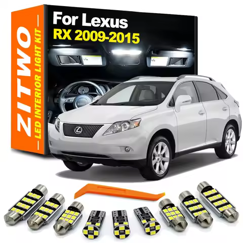 ZITWO 20Pcs LED Bulb Interior Dome Map Door Luggage Light Kit For Lexus RX RX350 RX270 RX450h 2009 2