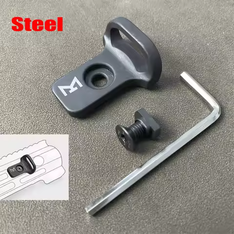 Steel Sling Mount Tactical CQB Shoulder Strap Quick Sling Sling Mount CQD Front QD Adapter MLOK